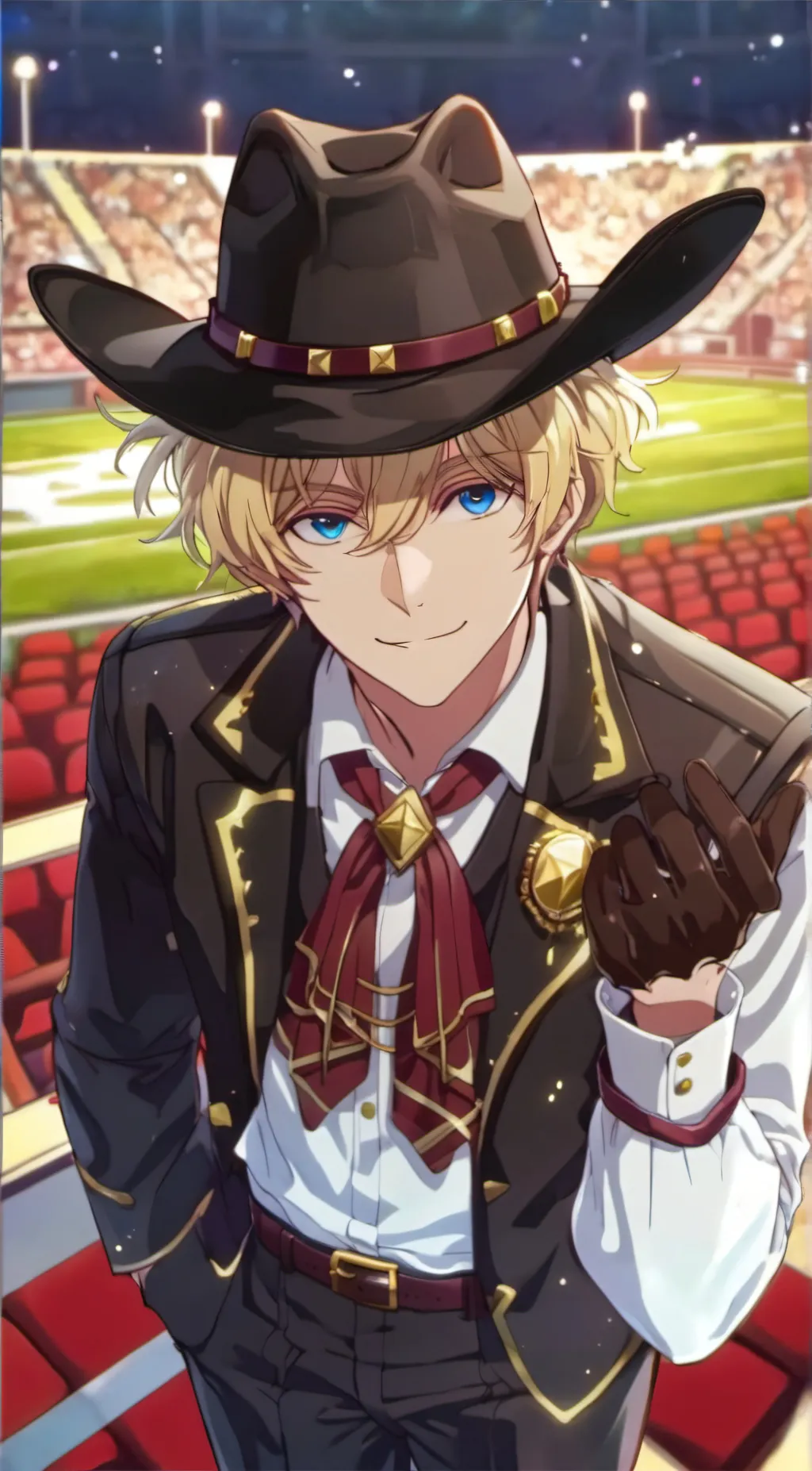 ai character: west background