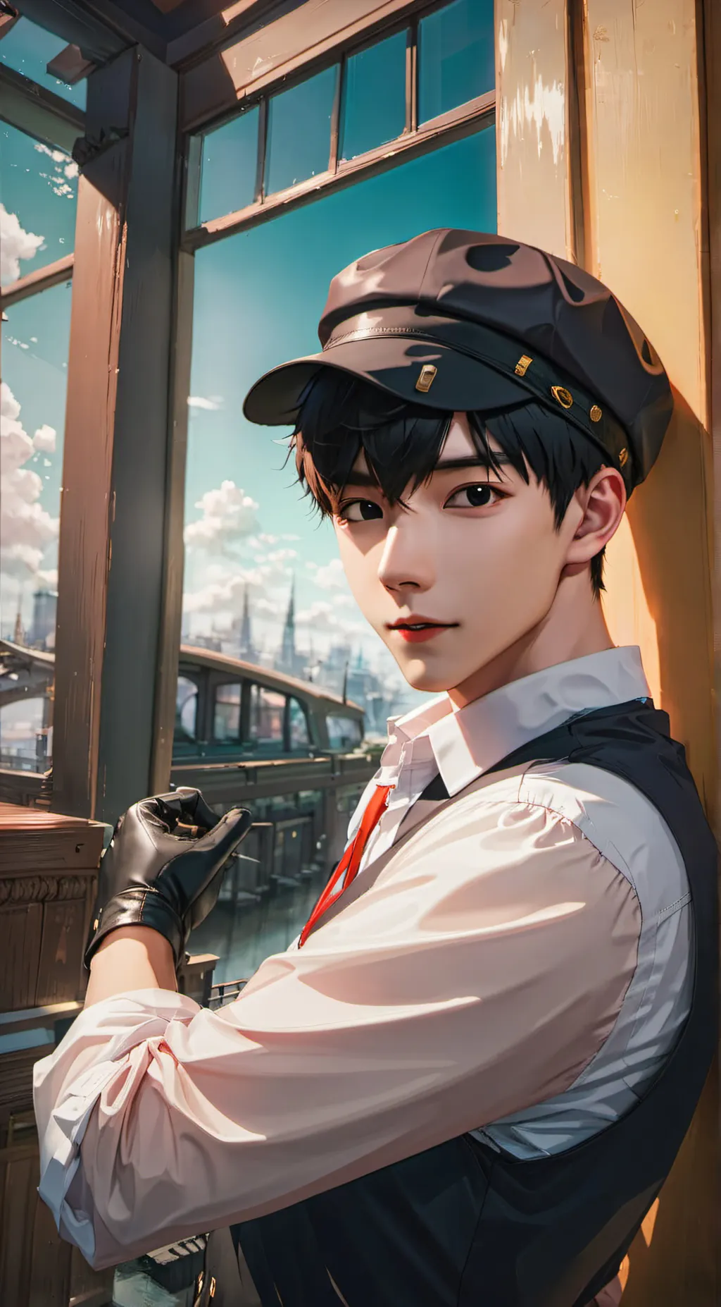 ai character: Haji background