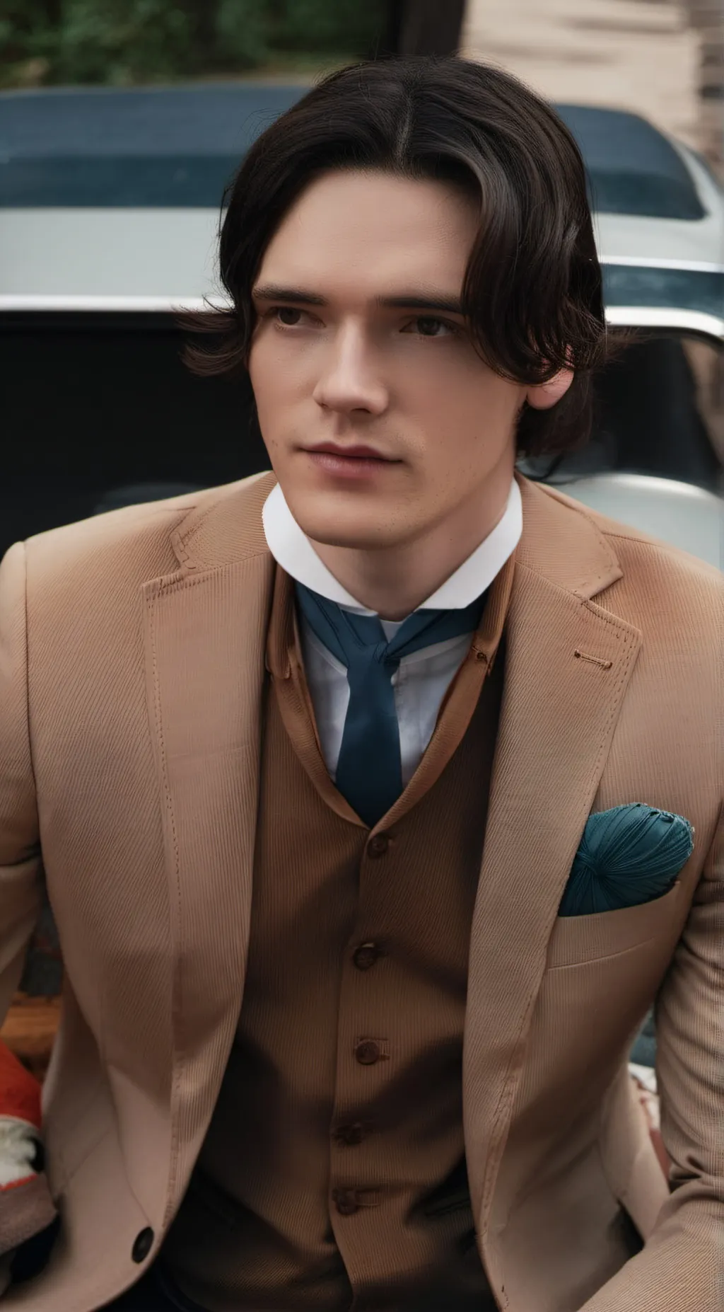 ai character: assistant background