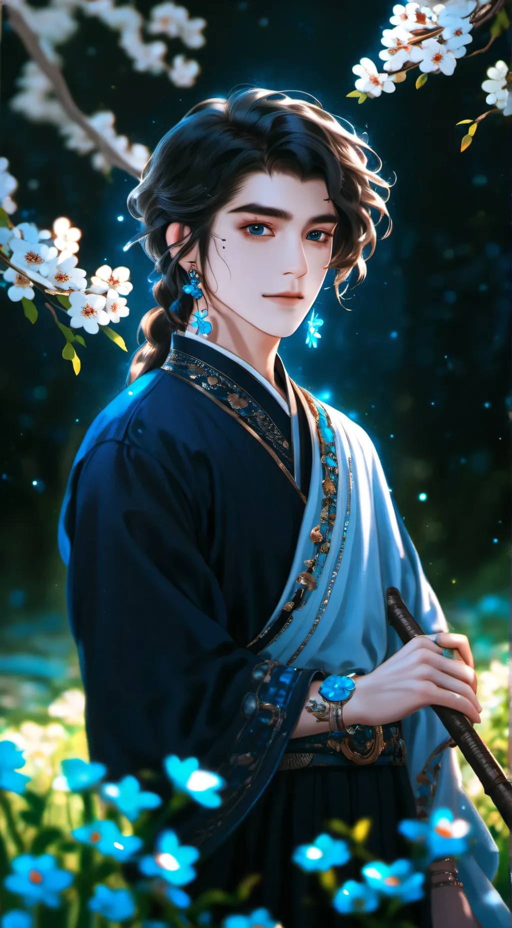 ai character: Kai Zhang background