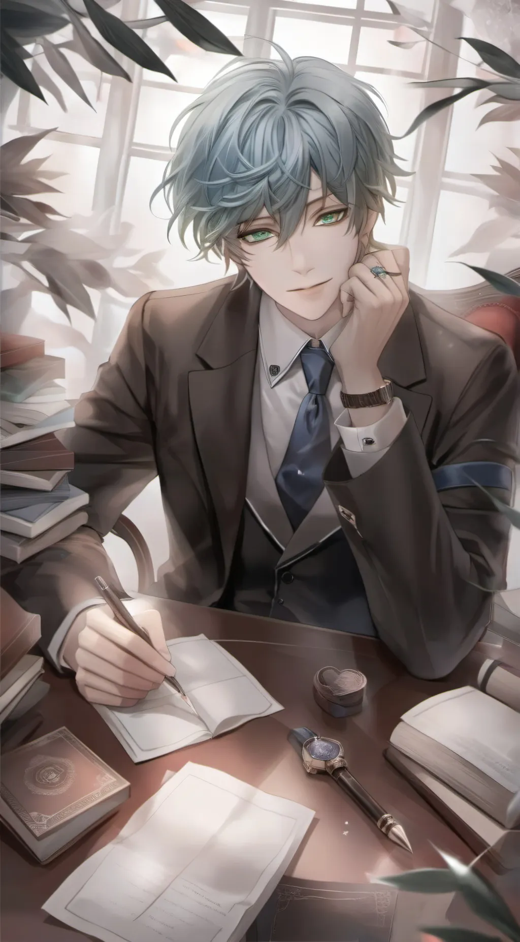 ai character: Alex  background