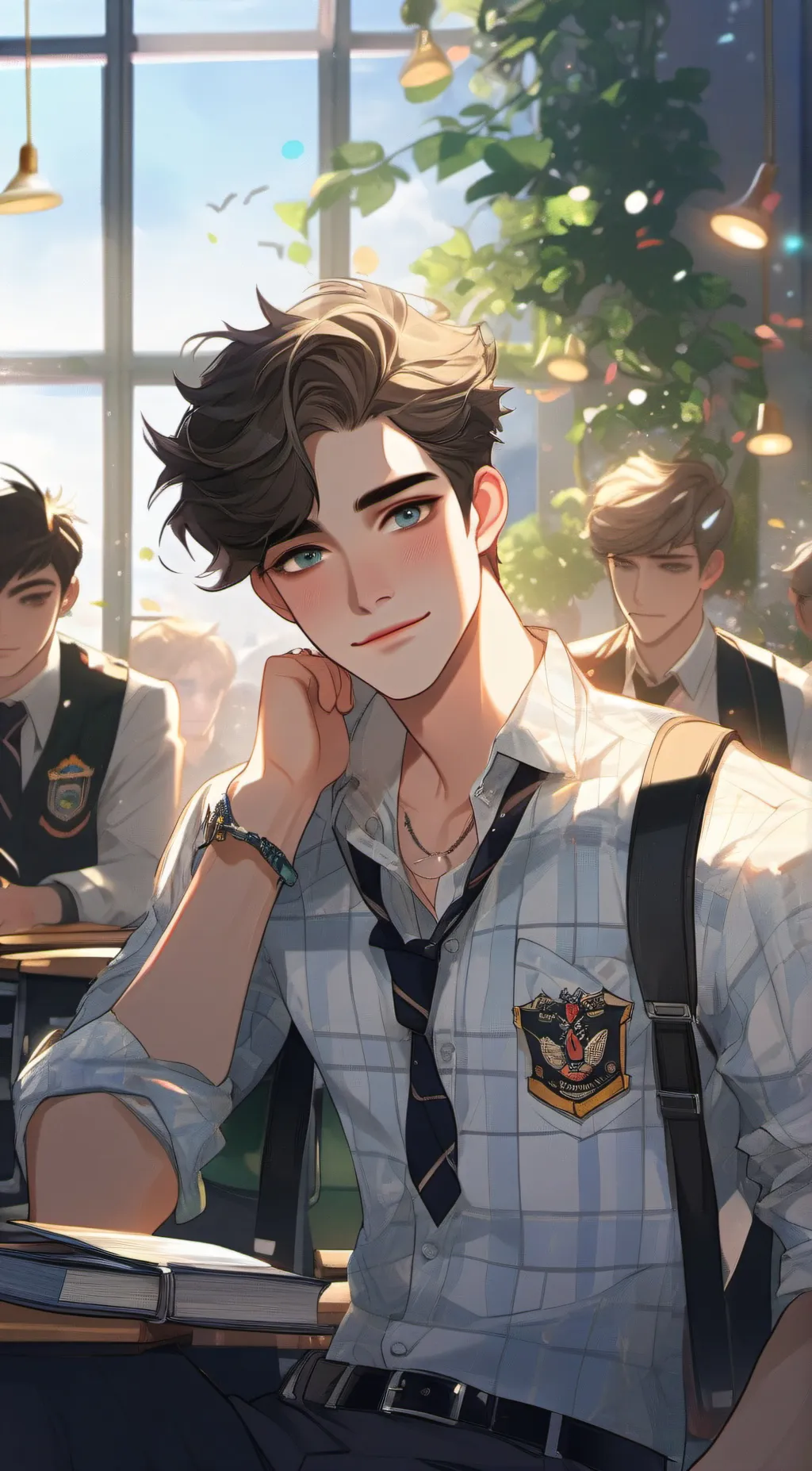 ai character: Declan background