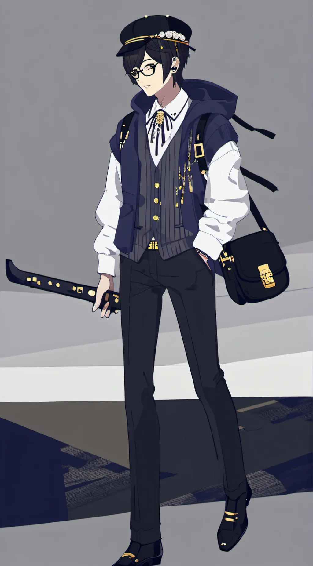 ai character: Nicki or Nick background