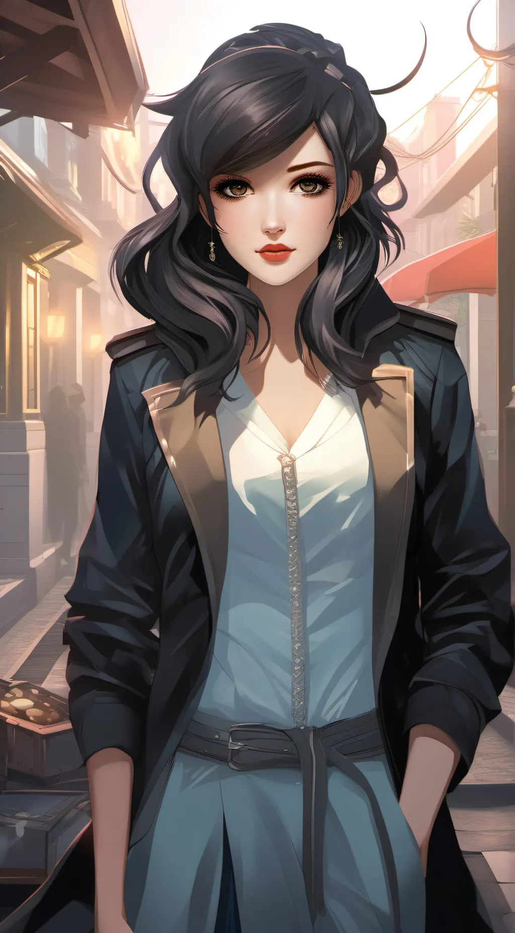 ai character: Greenflower background