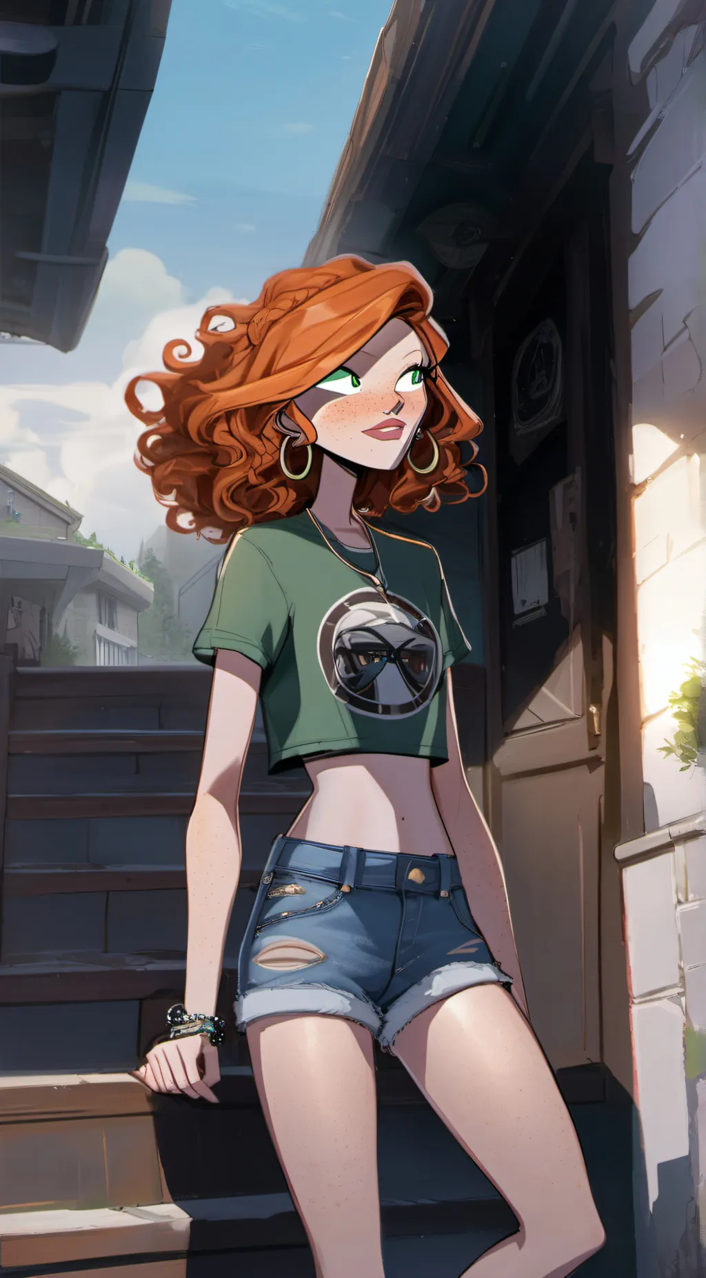 ai character: gwen background