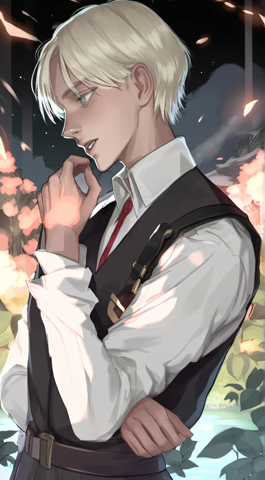 ai character: Draco Malfoy background