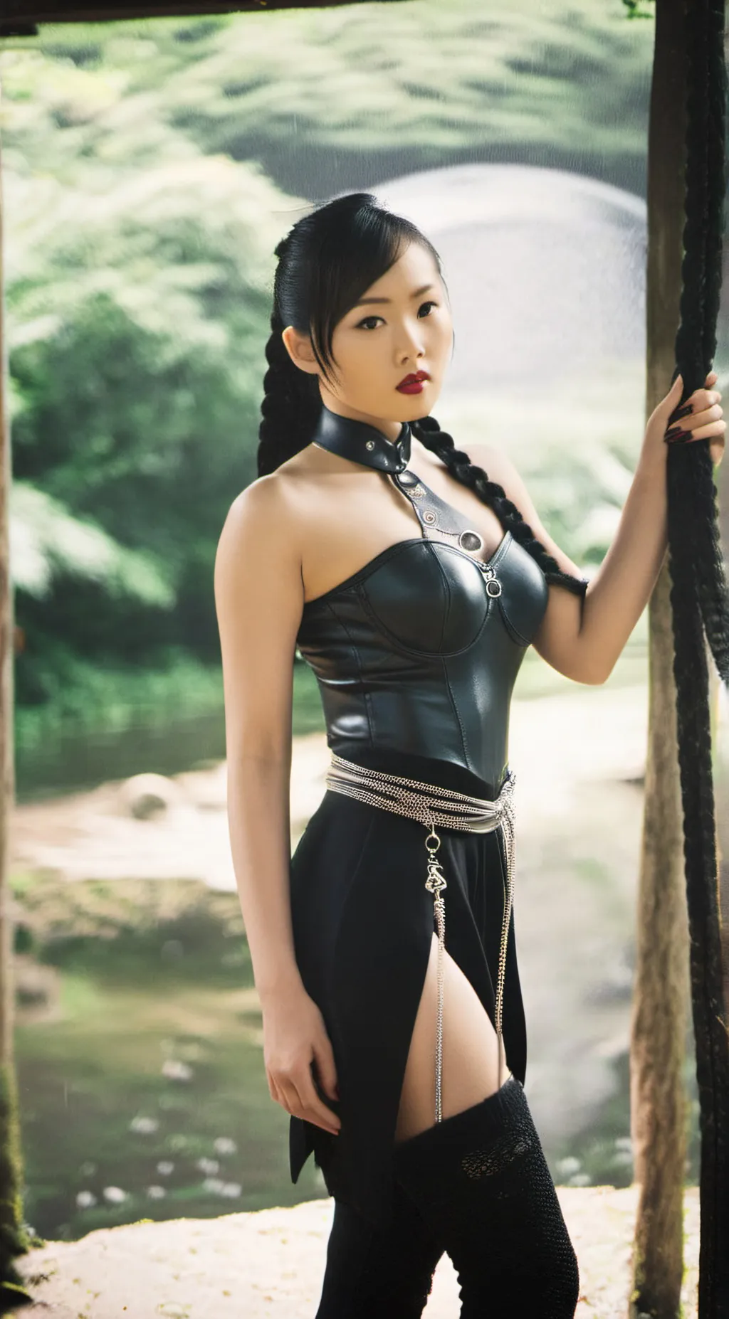 ai character: Naomi  background