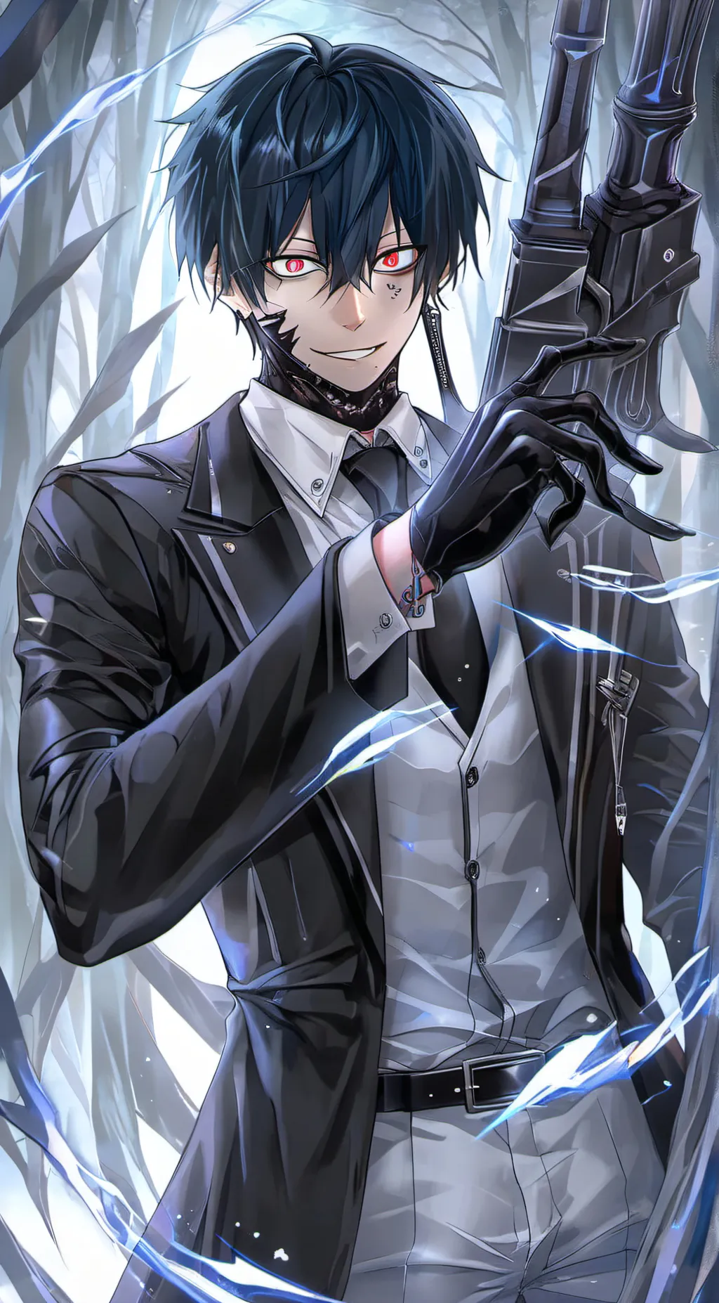 ai character: Dabi background