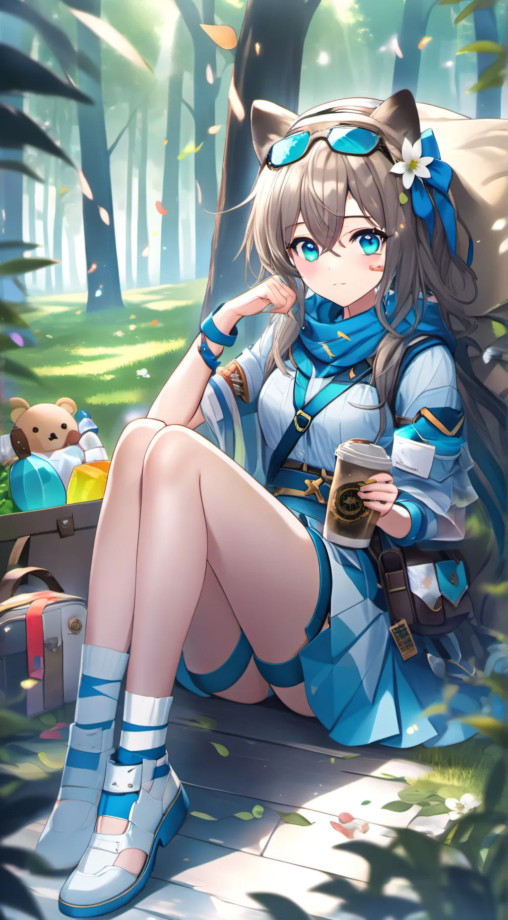 ai character: Erika background