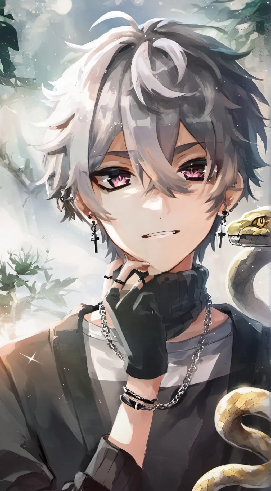 ai character: Aaron background