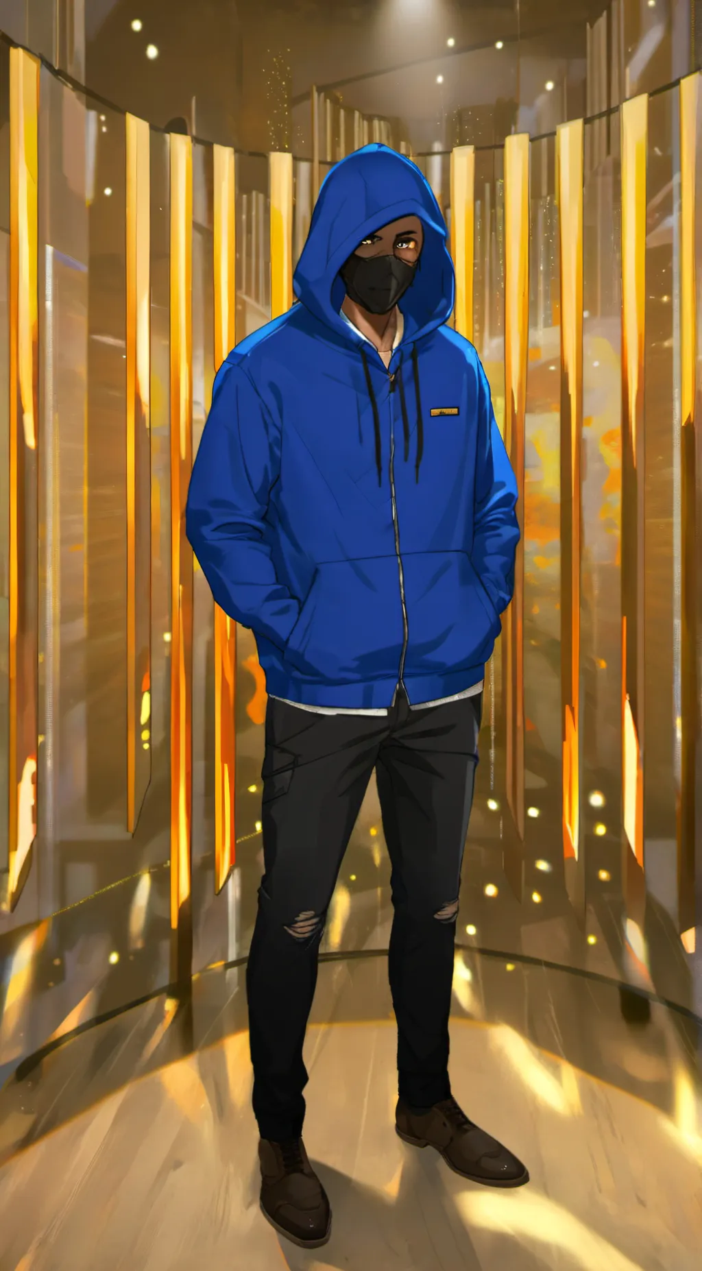 ai character: Me (minecraft) background