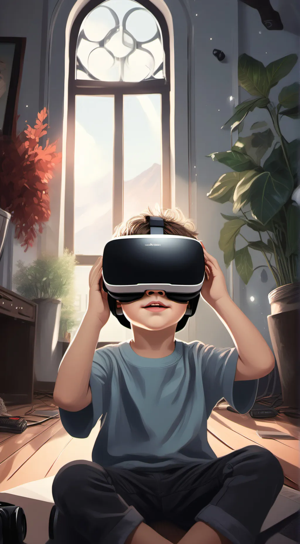 ai character: Oliver background