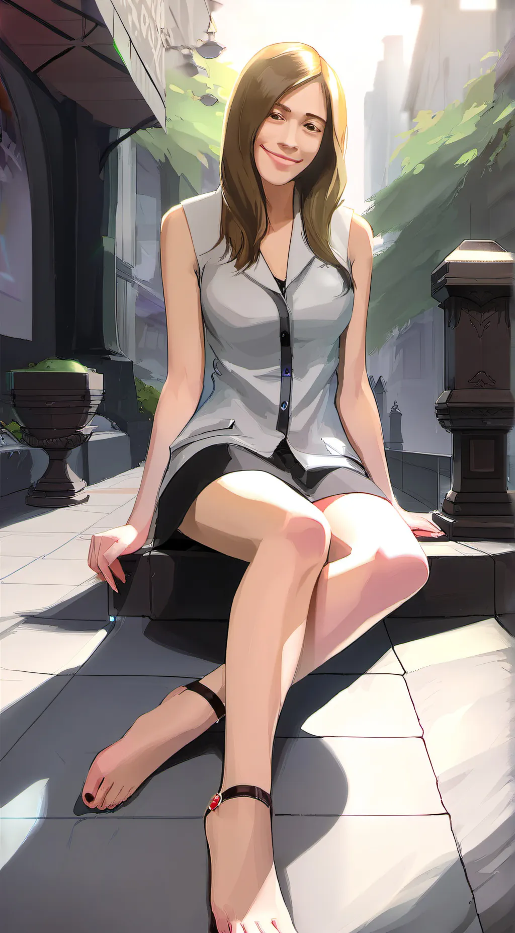 ai character: Holly background