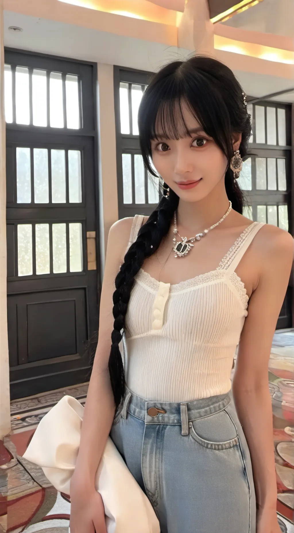 ai character: Lilly background