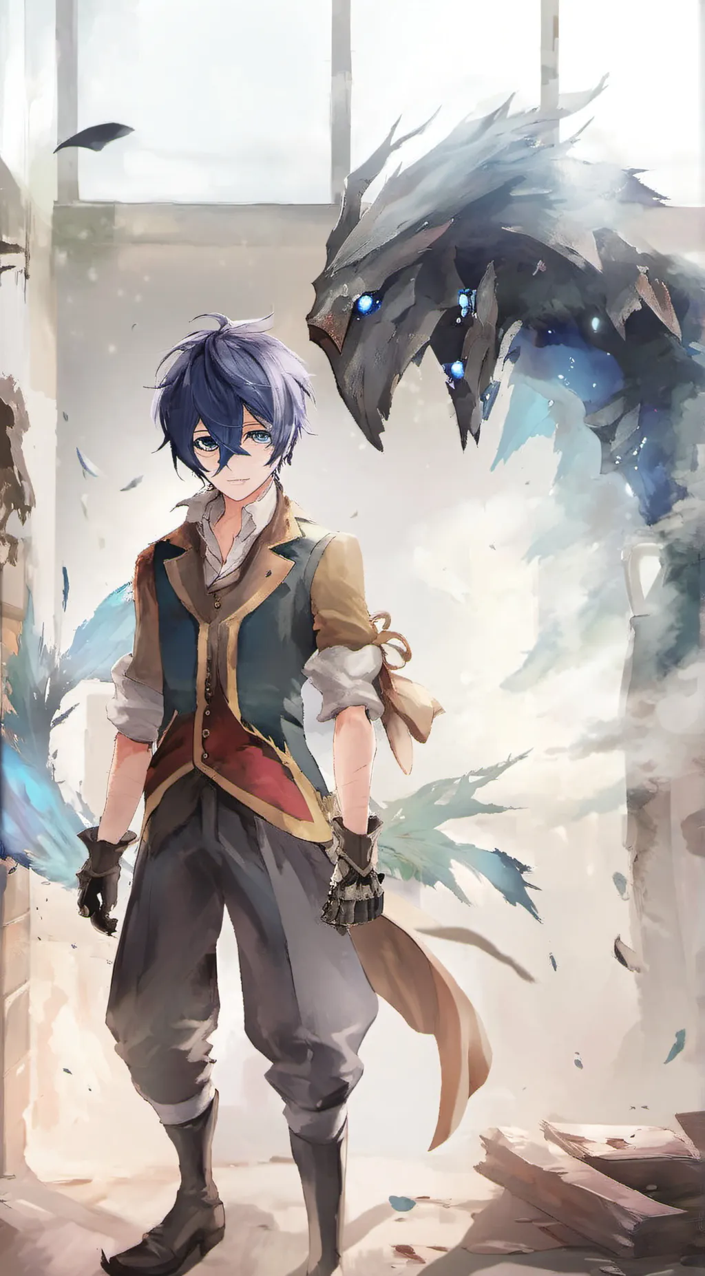 ai character: FNAF background