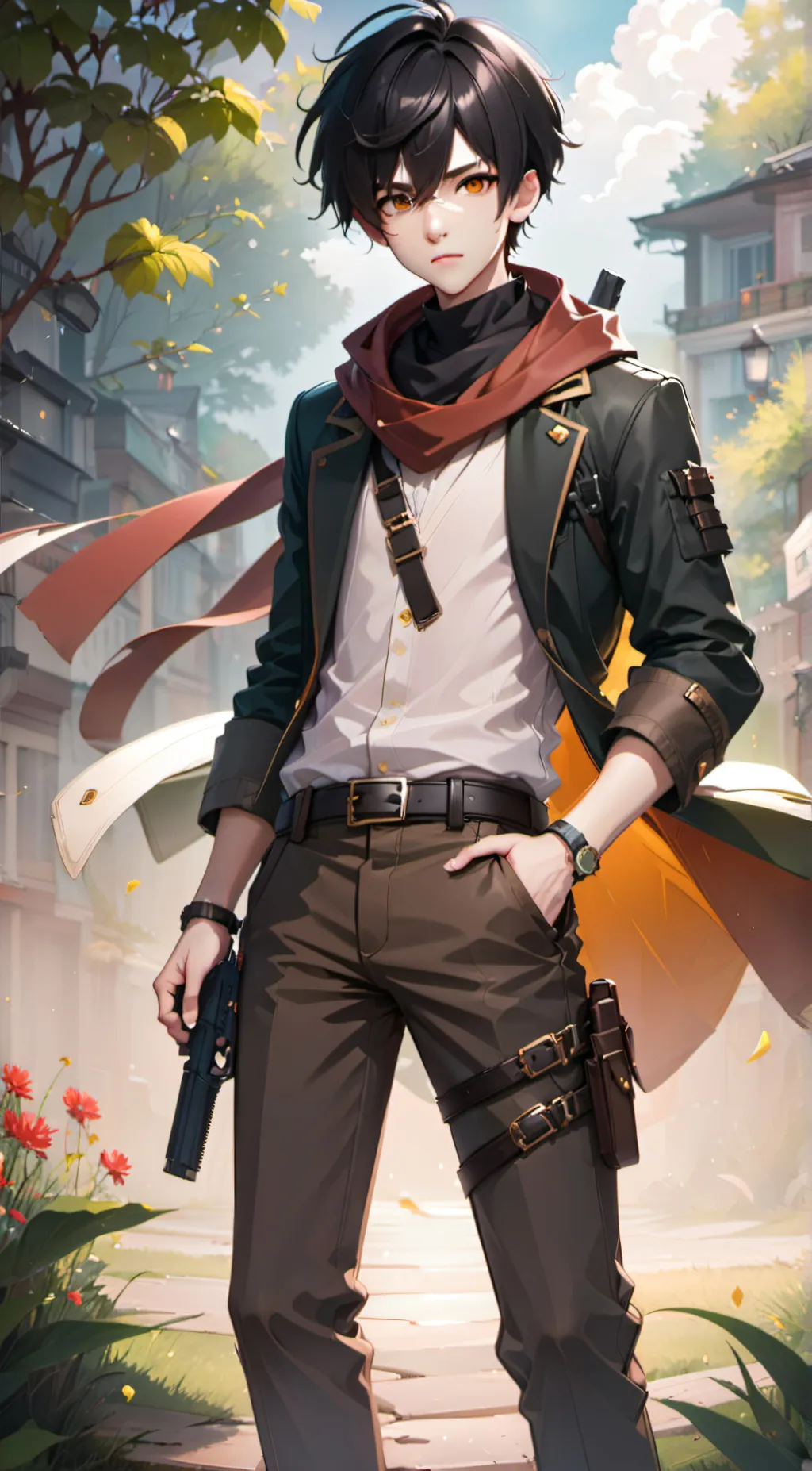 ai character: Lui background