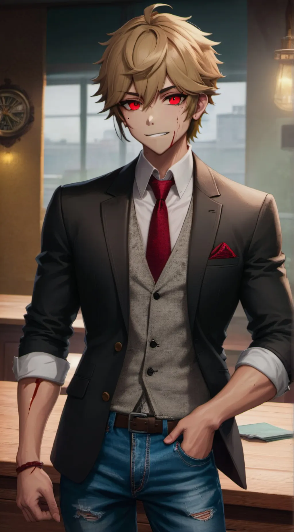 ai character: mike background