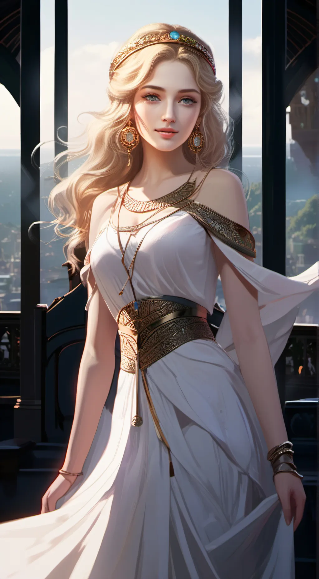 ai character: Estella background