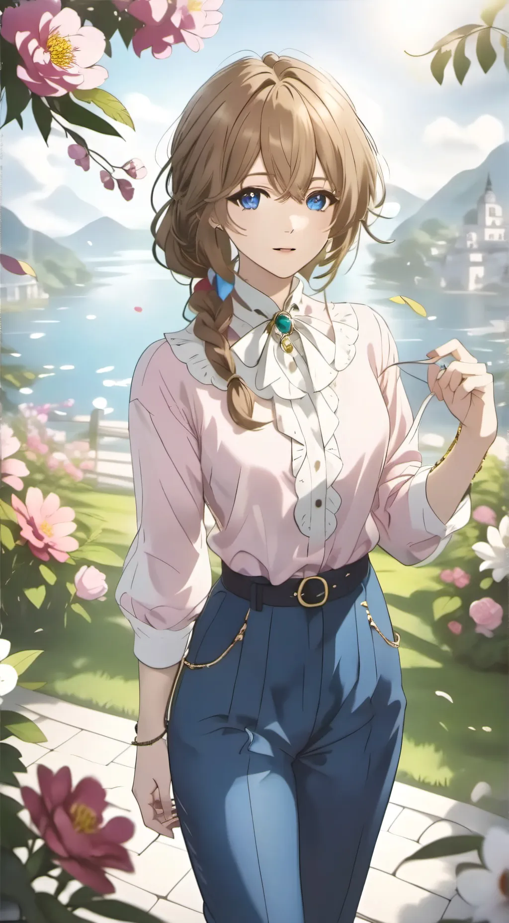 ai character: Kate  background