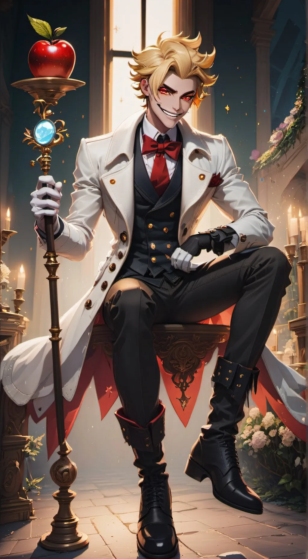 ai character: Lucifer M. background