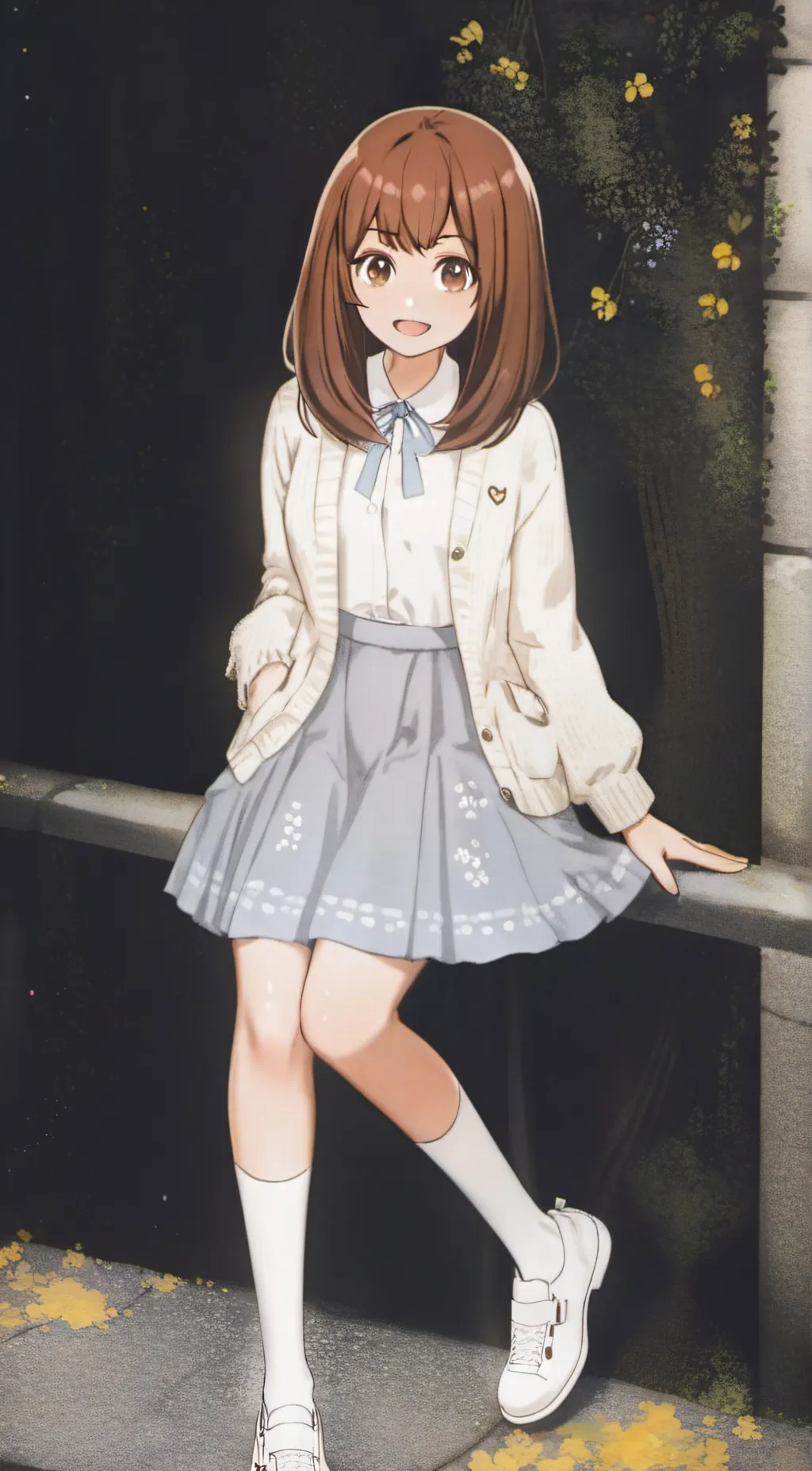 ai character: Best friend  background