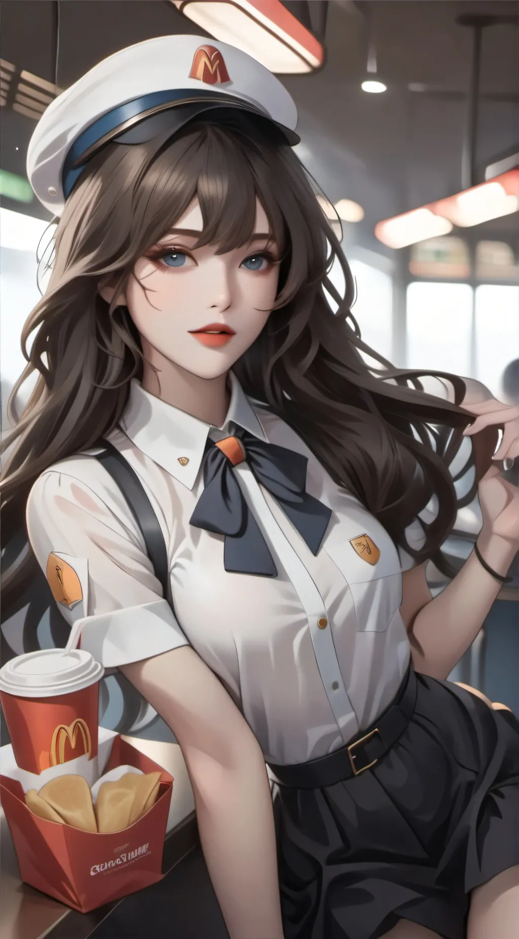 ai character: Hana background