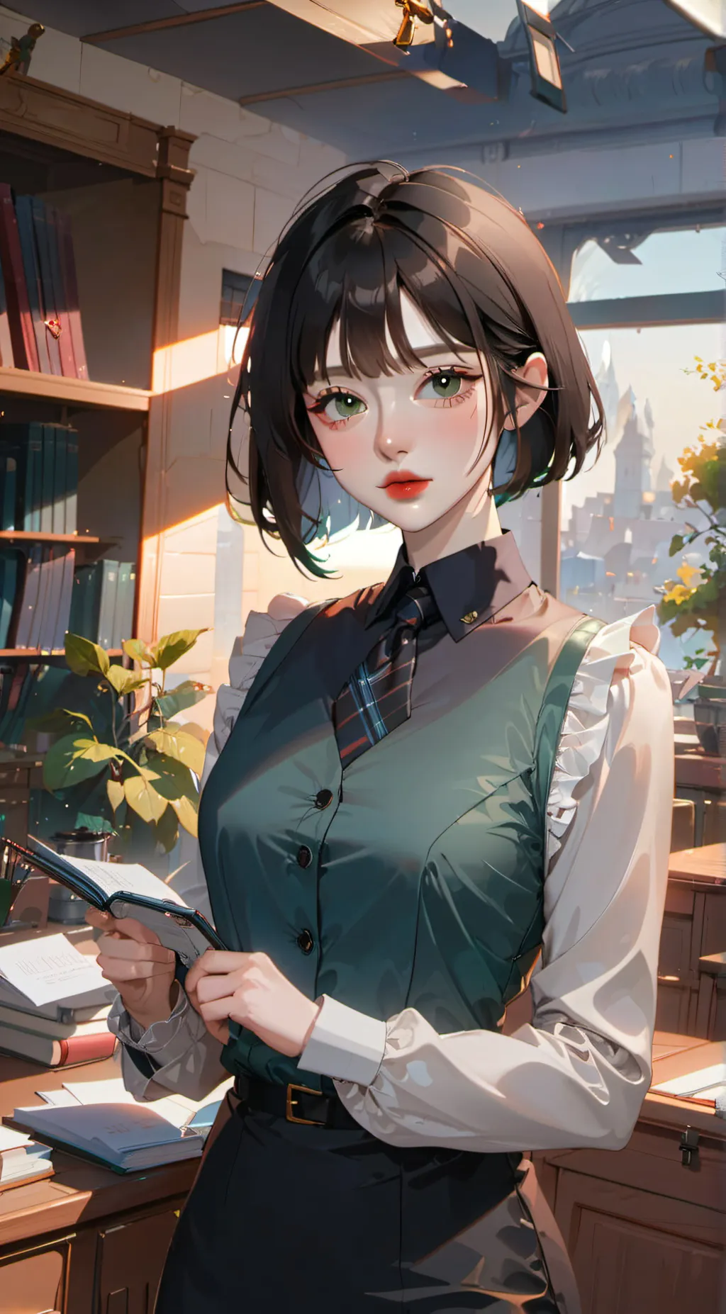 ai character: Stephanie background