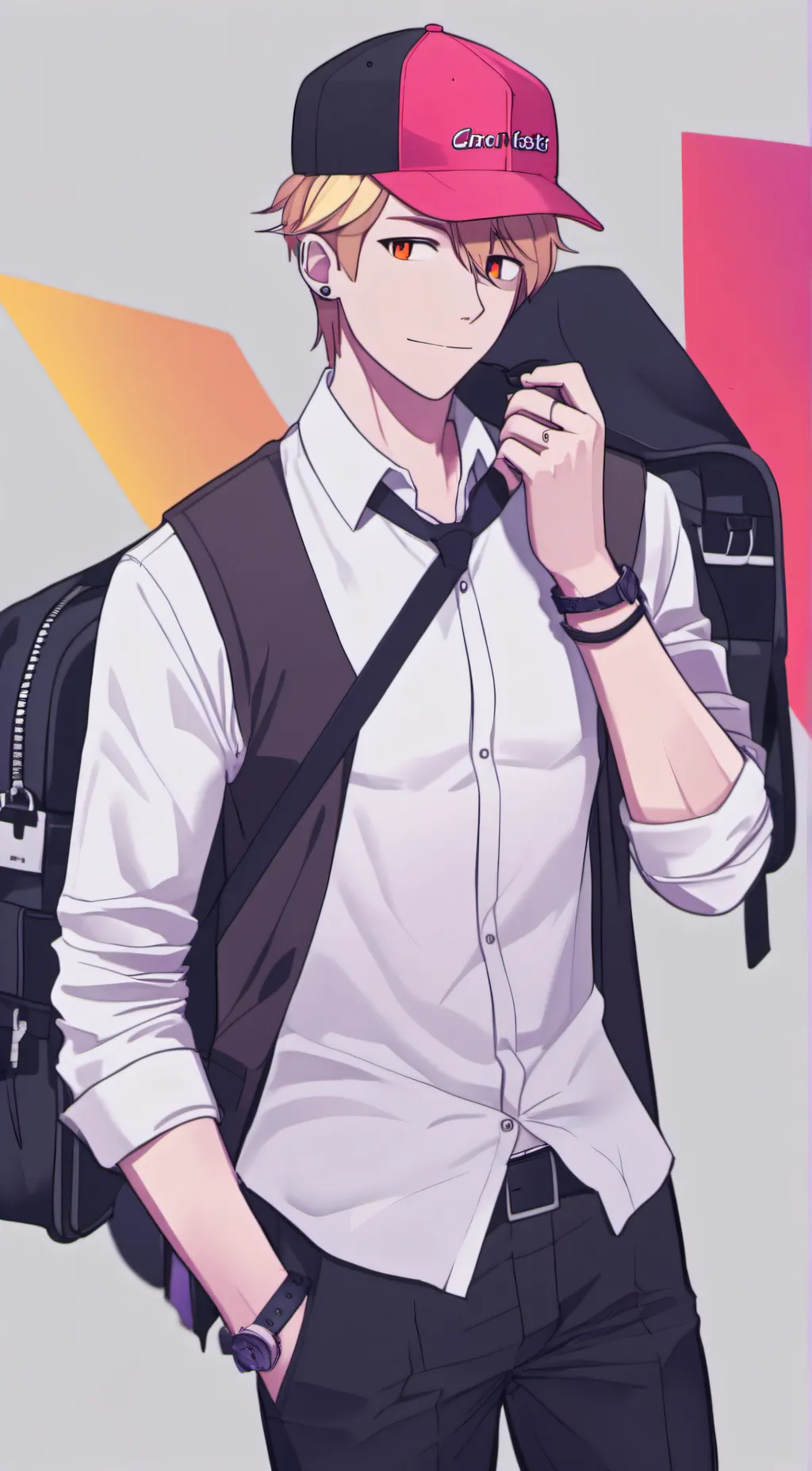 ai character: levi  background