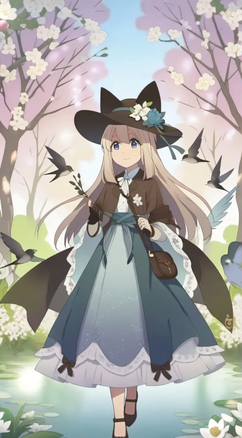 ai character: Lily background
