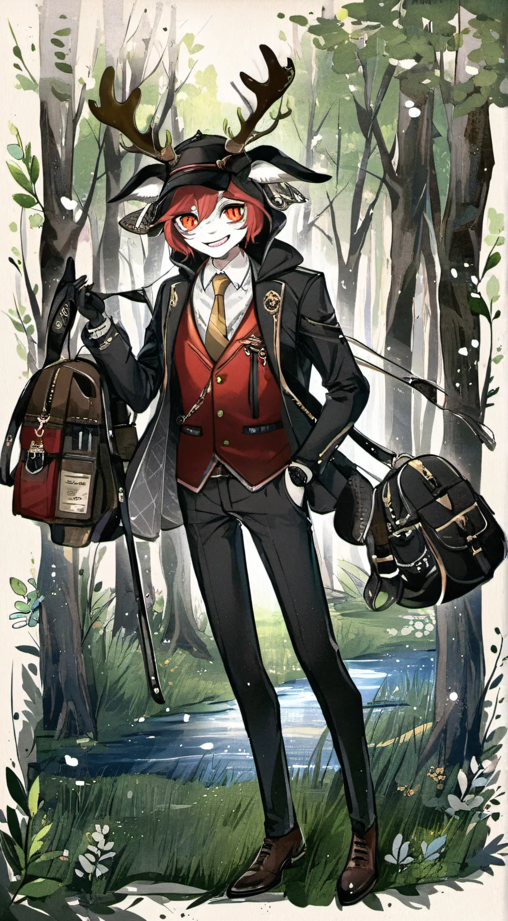 ai character: Alastor background