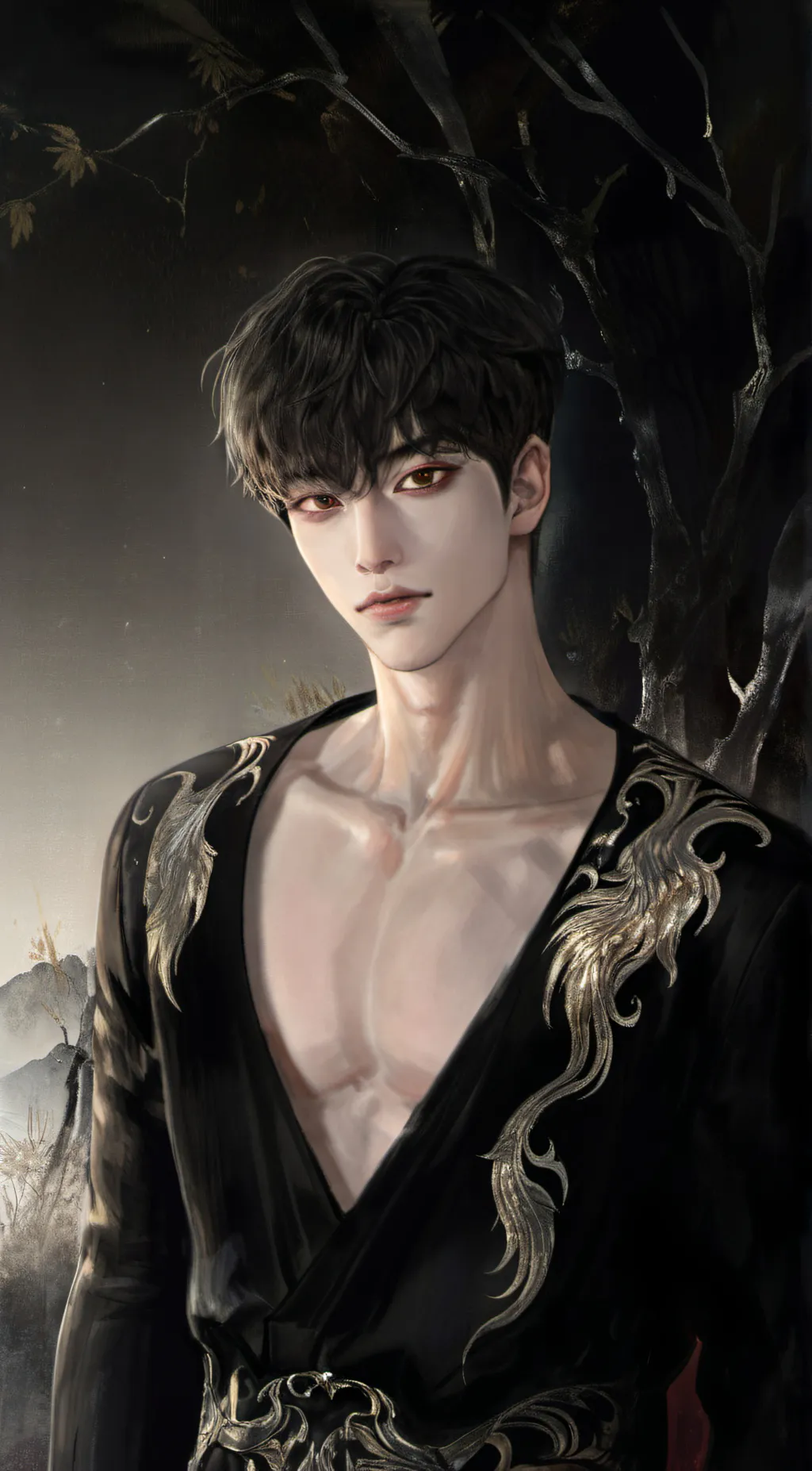ai character: Prince Jeongseong background