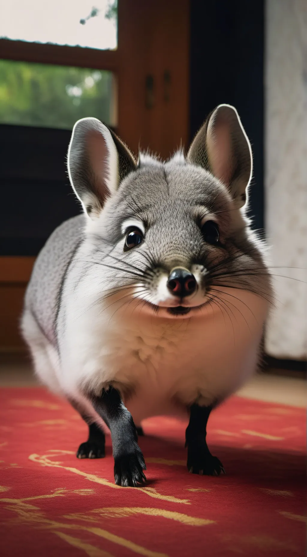 ai character: chin foc background