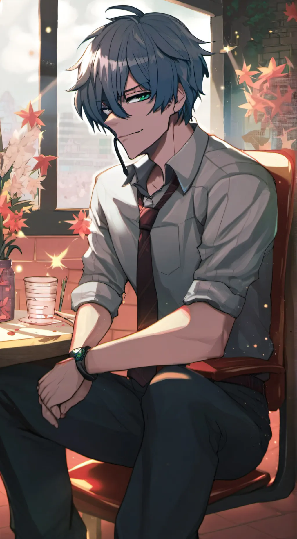 ai character: daniel background