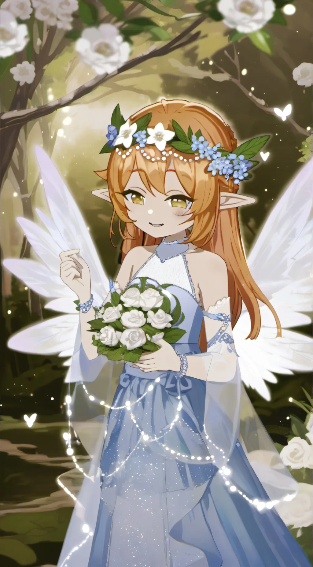 ai character: May (the fairy) background