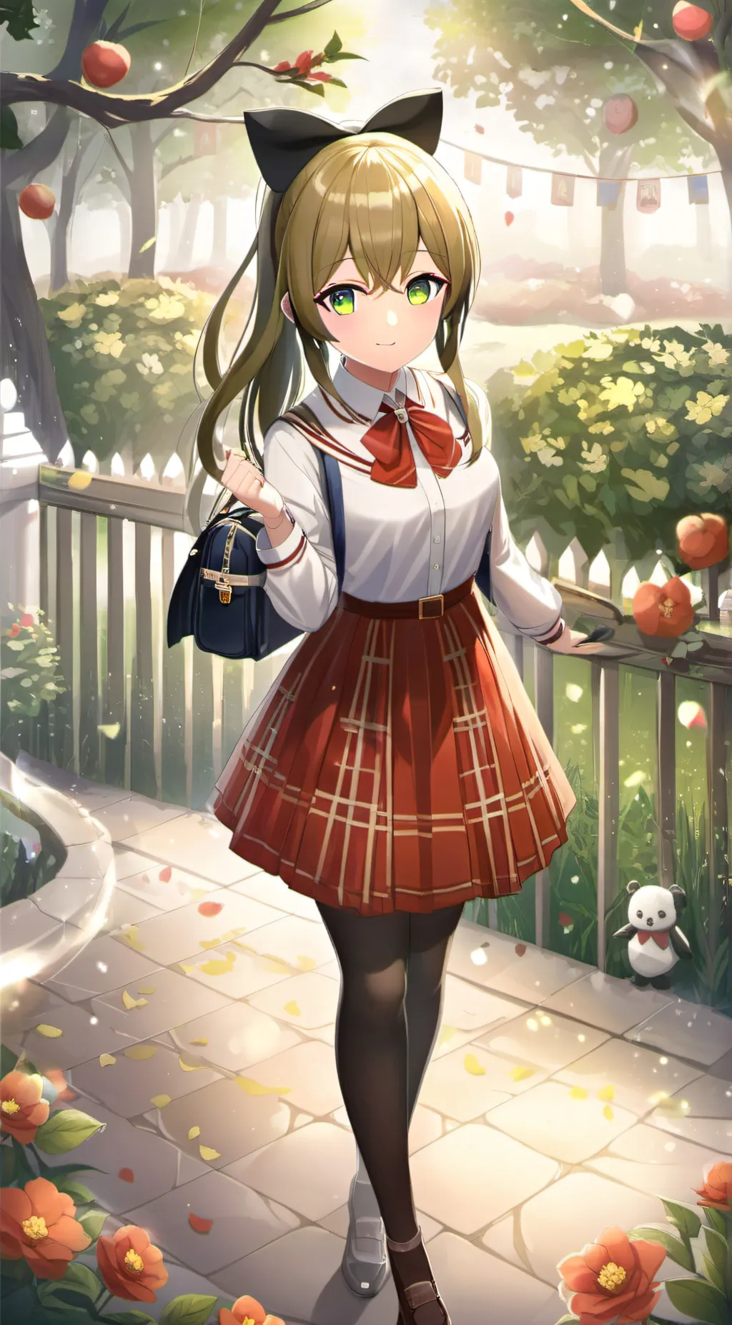 ai character: Gwen  background