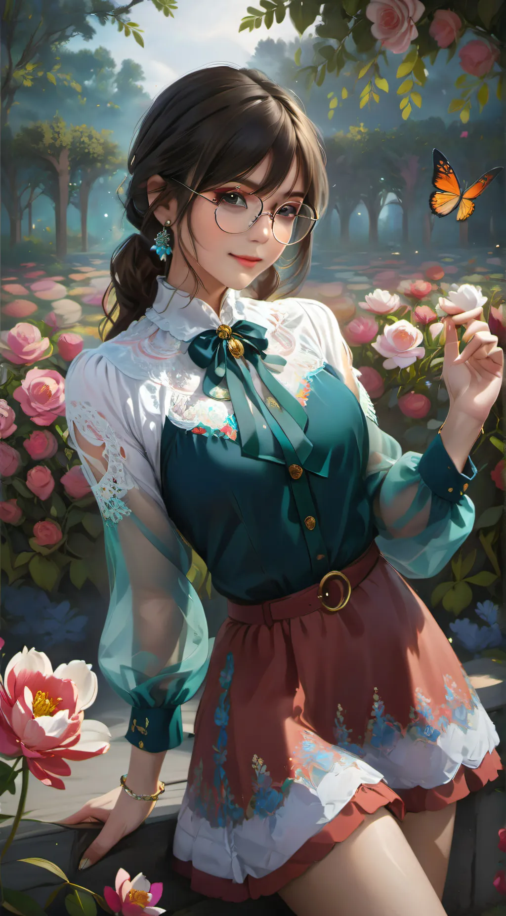 ai character: Victoria background