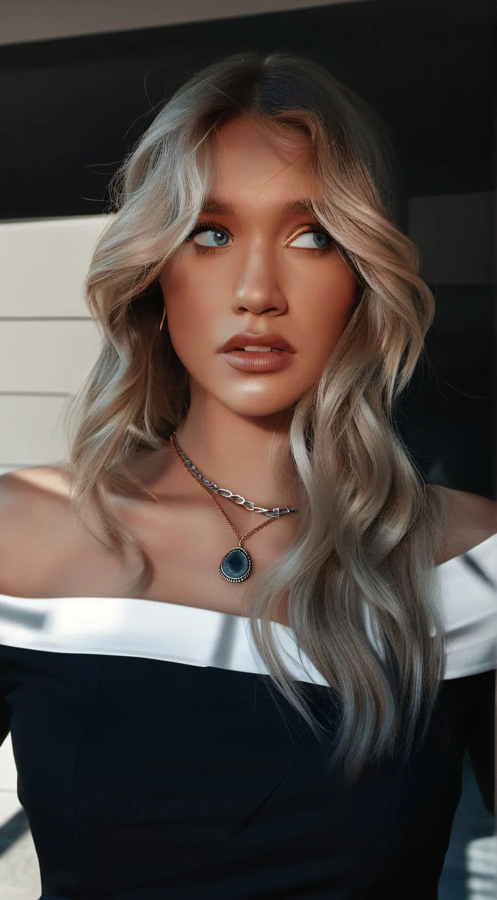 ai character: Henna background