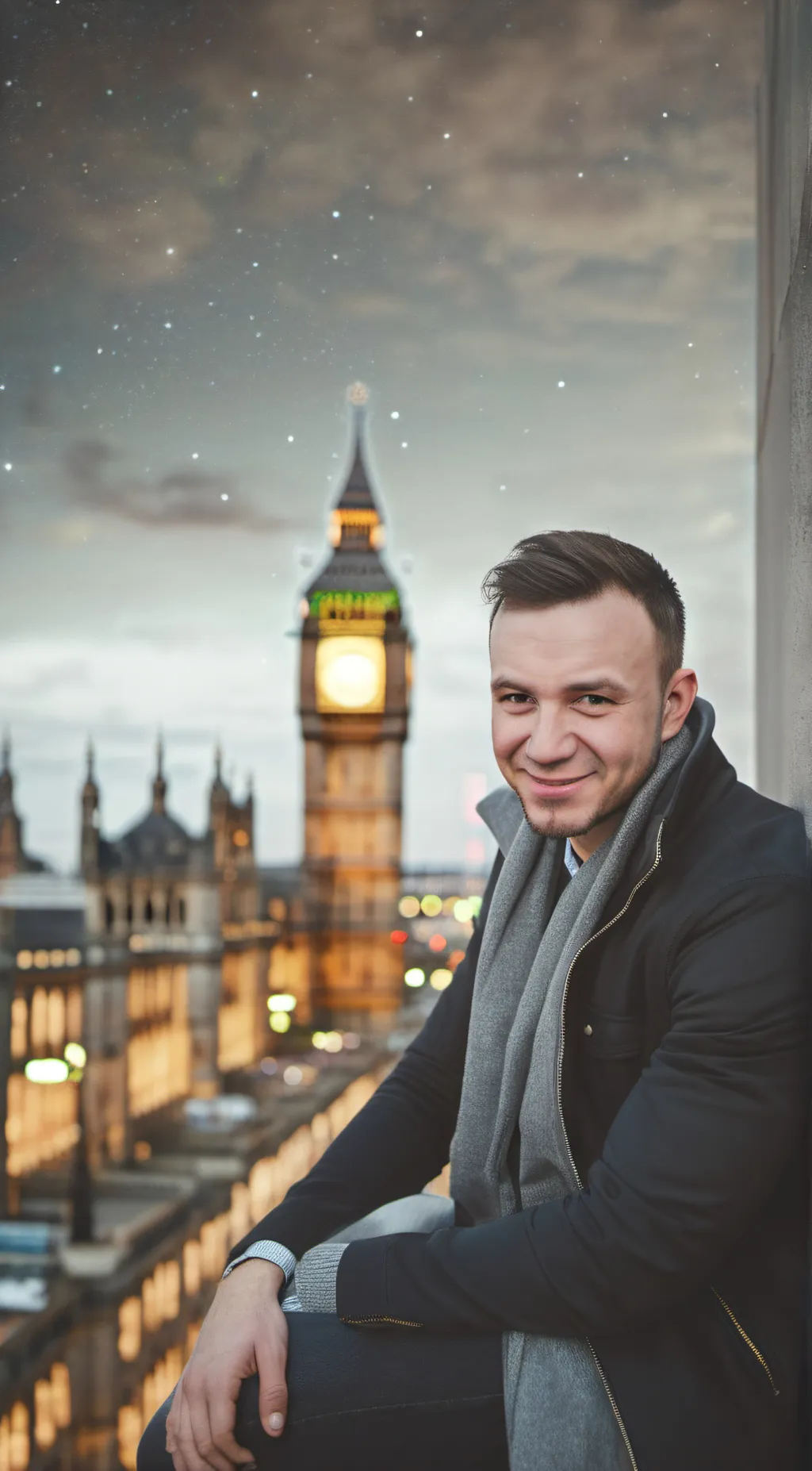 ai character: Leo background