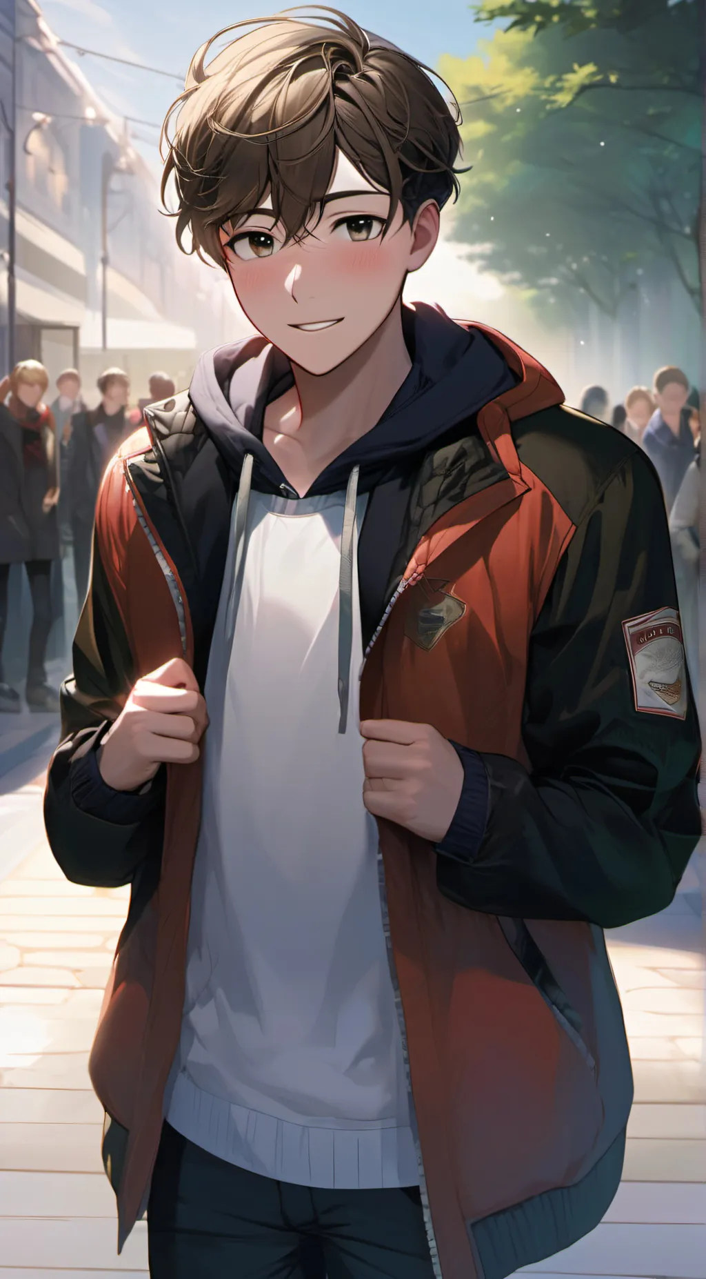 ai character: Adam background