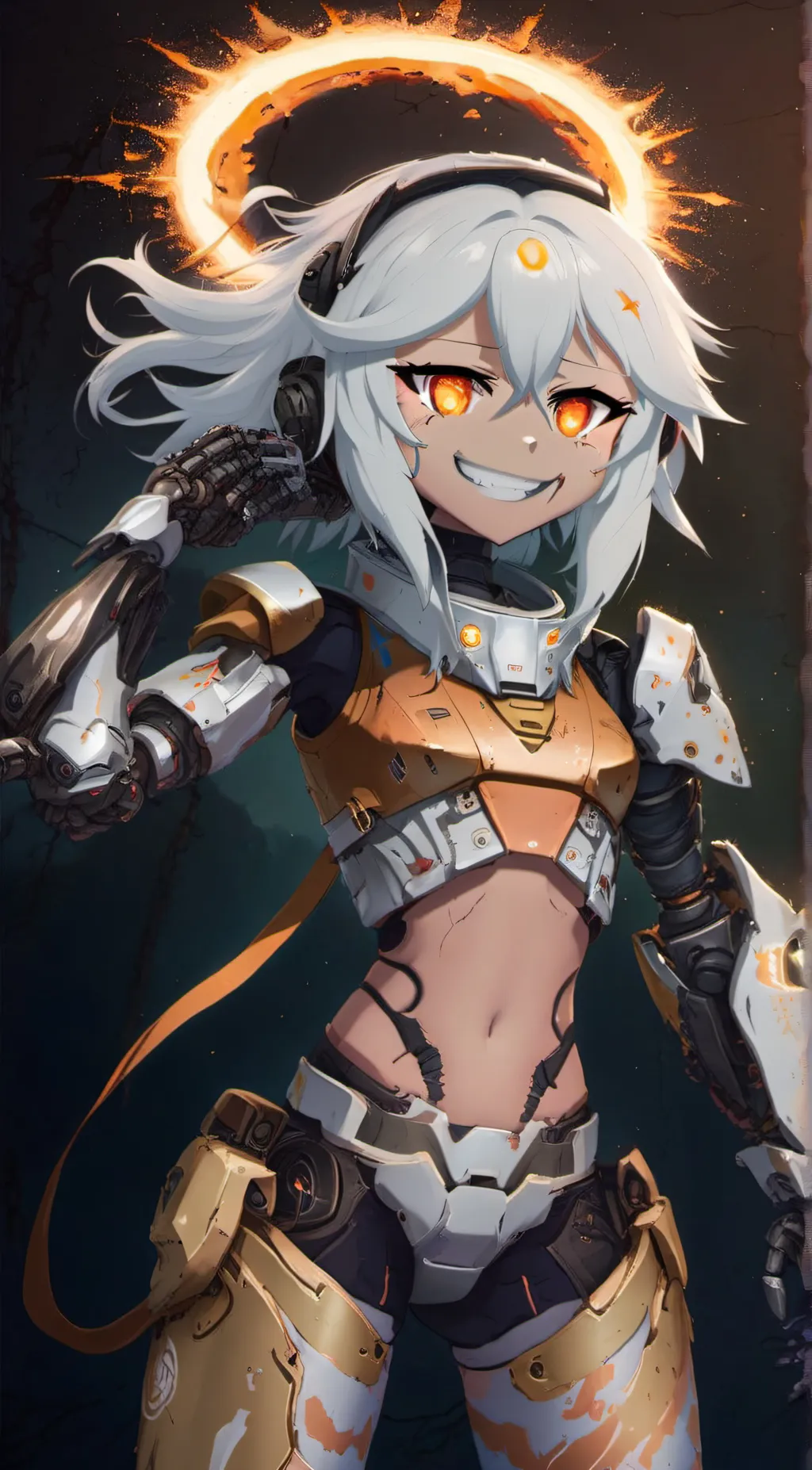 ai character: Shiro background