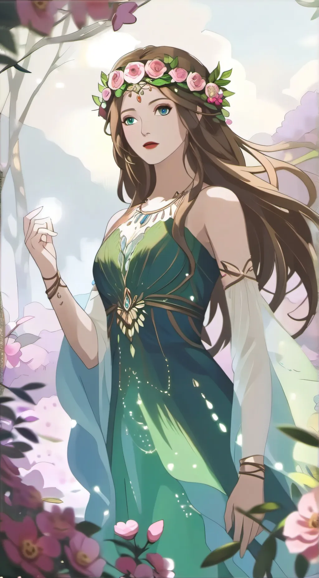 ai character: Persephone background