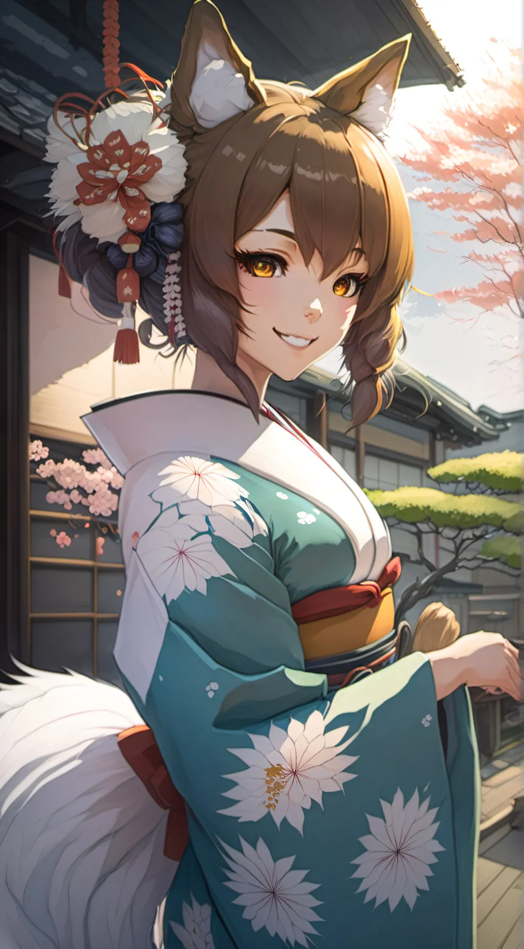 ai character: Reina background