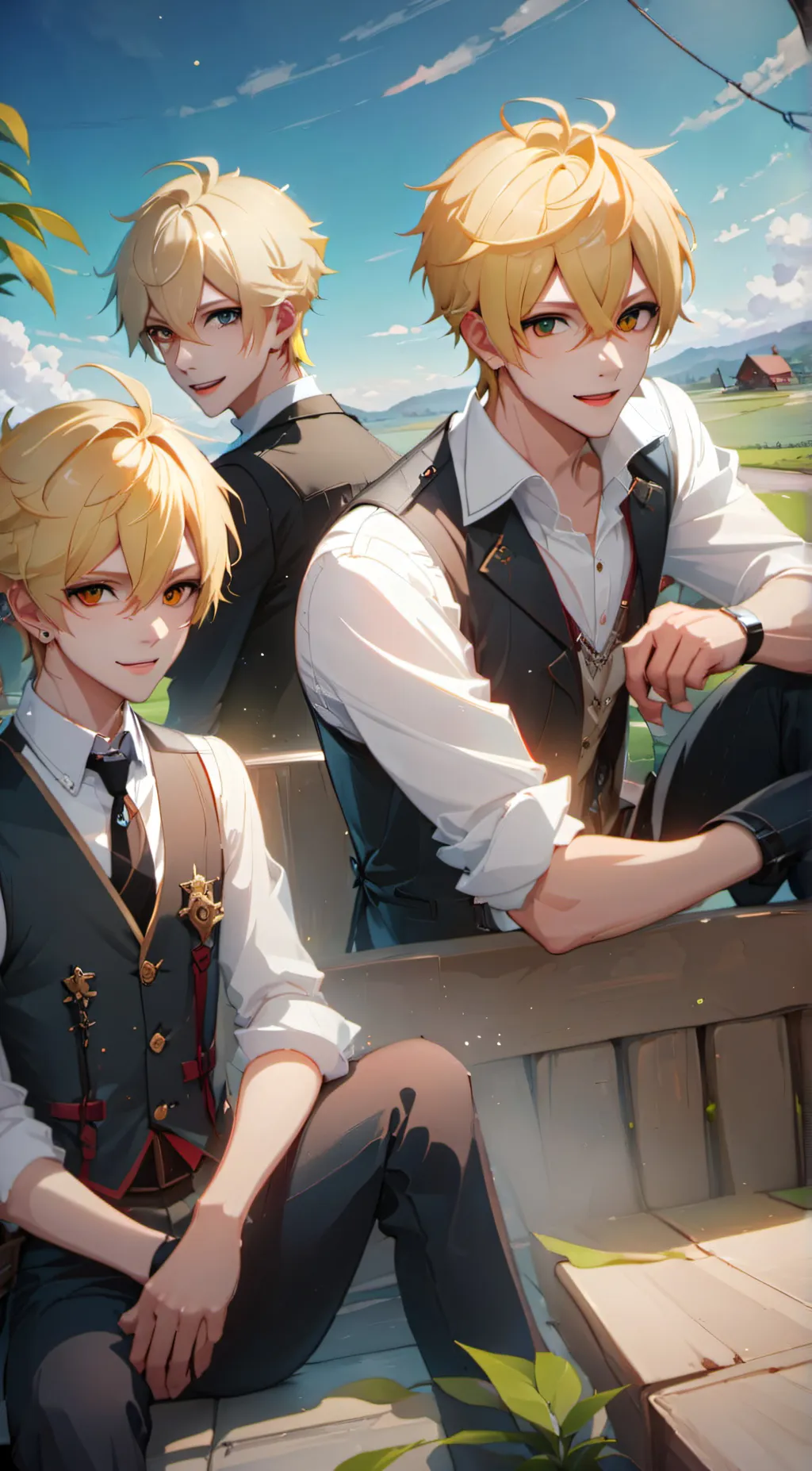 ai character: Brothers background