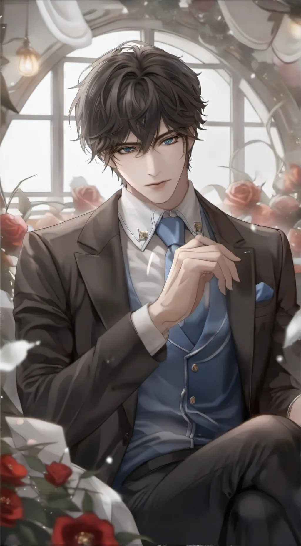 ai character: victor background