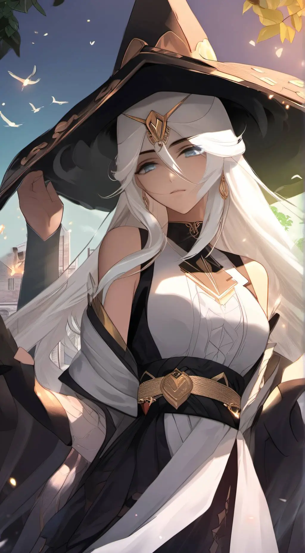 ai character: Your girlfriend  background