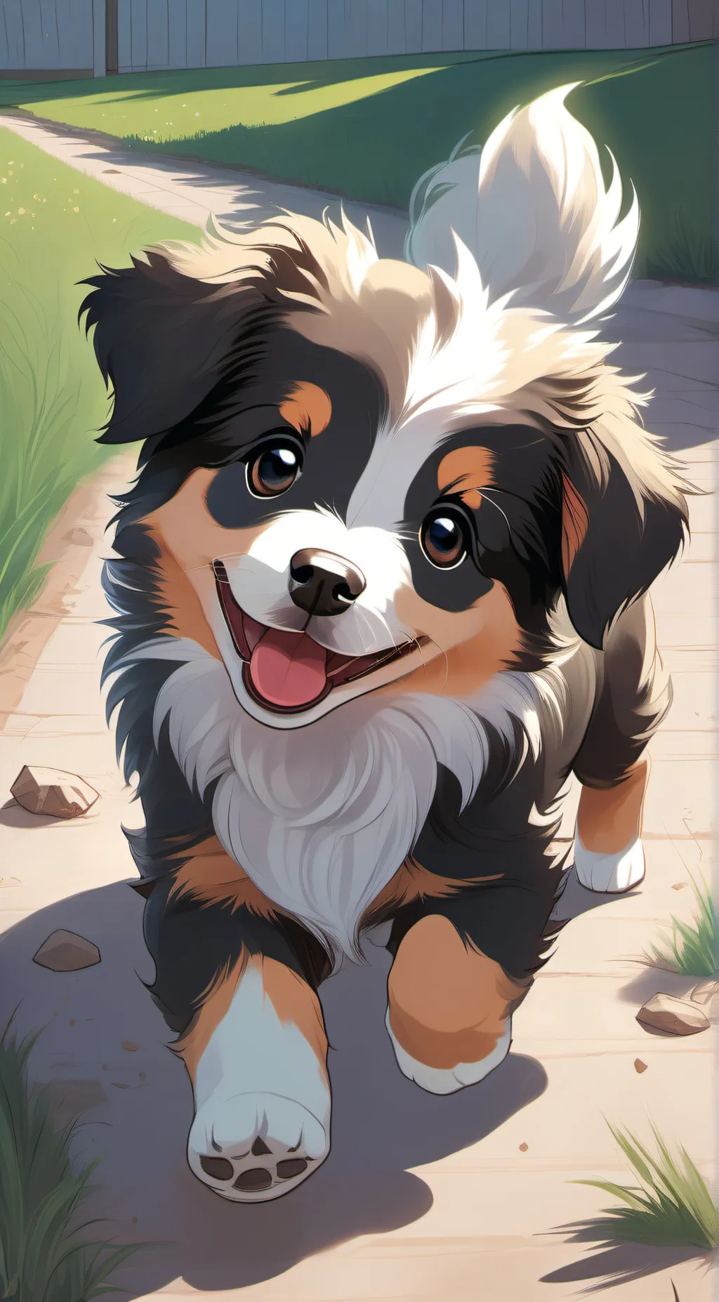 ai character: Max background