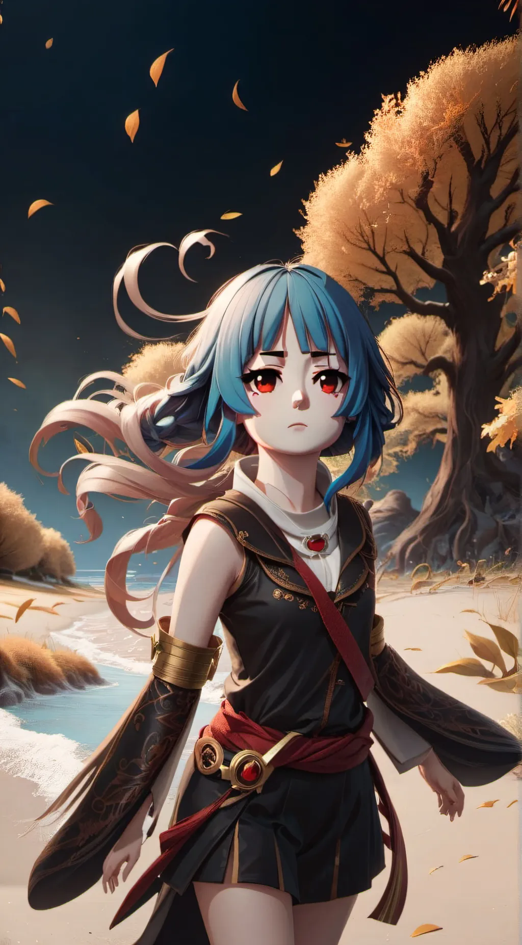 ai character: U background