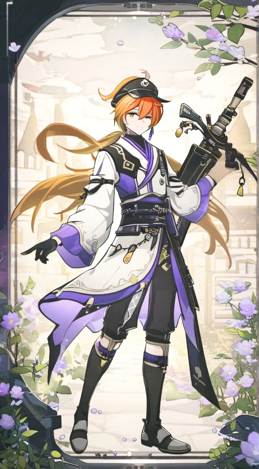 ai character: Nisola  background