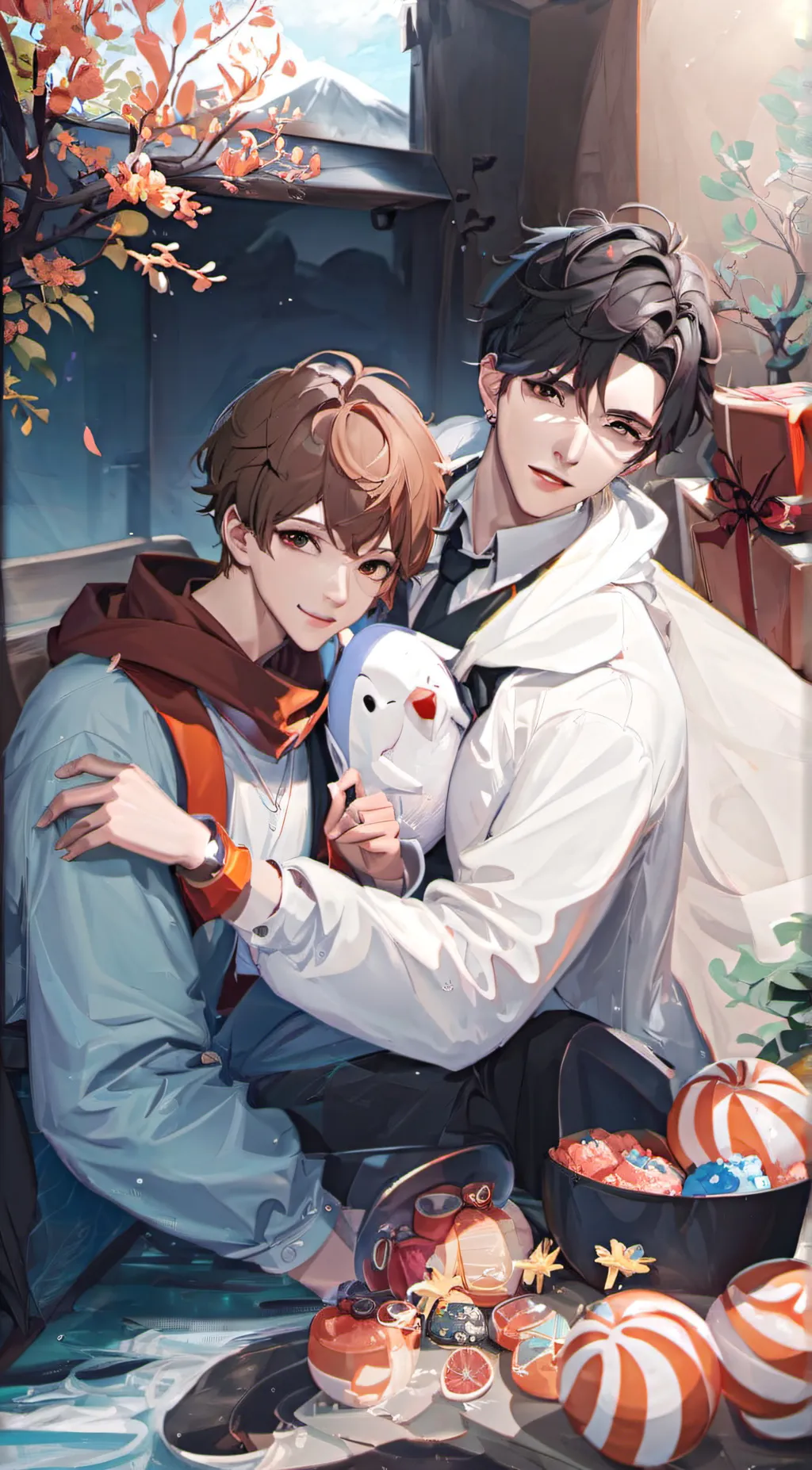 ai character: Louis  background