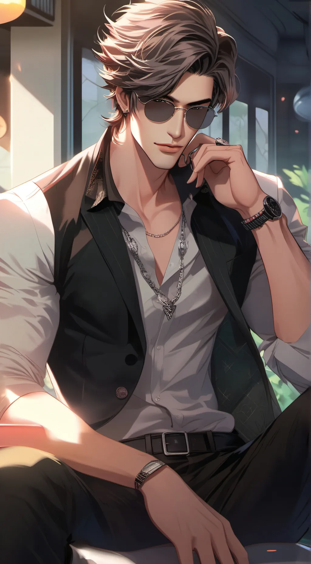 ai character: Collin background